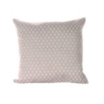 Cojín Jacquard Algodón Y Poliéster Con Diseño De Forma De Hojitas - VISTE TU HOGAR ONLINE