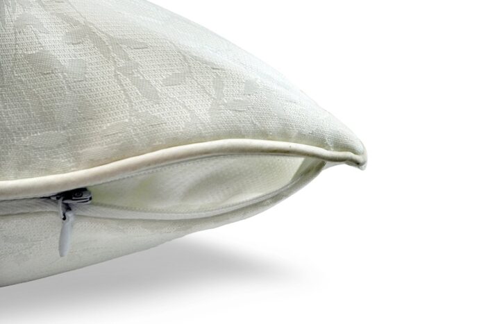 Cojín Jacquard Algodón Y Poliéster Con Diseño De Forma De Ramitas - VISTE TU HOGAR ONLINE