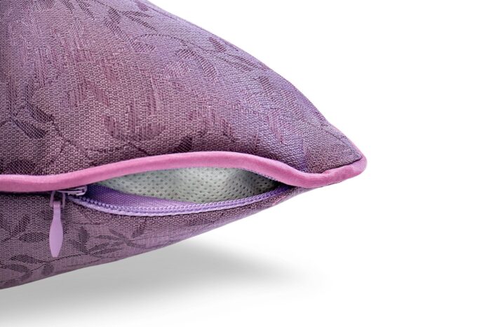 Cojín Jacquard Algodón Y Poliéster Con Diseño De Forma De Ramitas - VISTE TU HOGAR ONLINE