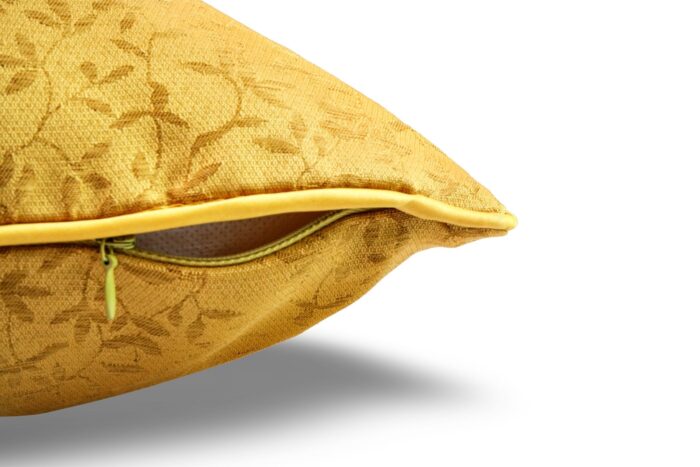 Cojín Jacquard Algodón Y Poliéster Con Diseño De Forma De Ramitas - VISTE TU HOGAR ONLINE