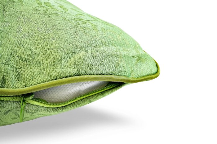 Cojín Jacquard Algodón Y Poliéster Con Diseño De Forma De Ramitas - VISTE TU HOGAR ONLINE