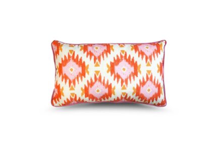 Cojín Jacquard Algodón Y Poliéster Con Diseño De Geométrico - VISTE TU HOGAR ONLINE