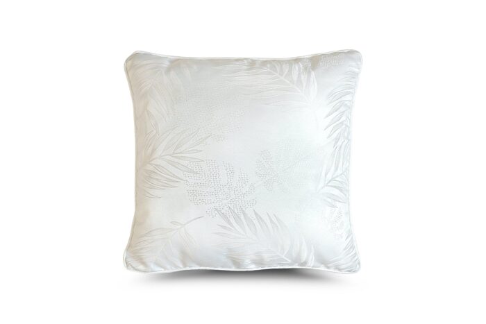 Cojín Jacquard Algodón Y Poliéster Con Diseño Pteris - VISTE TU HOGAR ONLINE