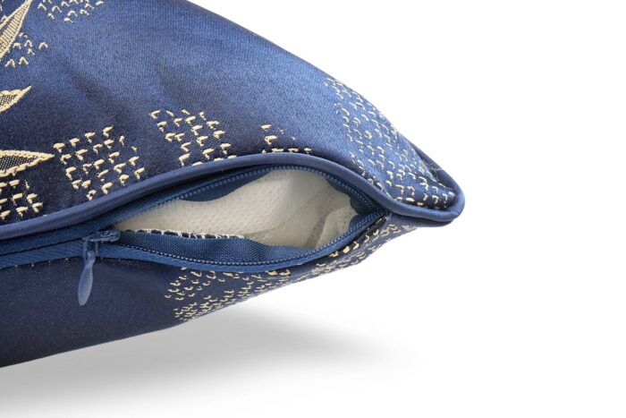 Cojín Jacquard Algodón Y Poliéster Con Diseño Pteris - VISTE TU HOGAR ONLINE