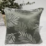 Cojín Jacquard Algodón Y Poliéster Con Diseño Pteris - VISTE TU HOGAR ONLINE