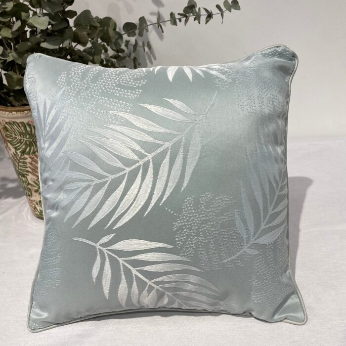 Cojín Jacquard Algodón Y Poliéster Con Diseño Pteris - VISTE TU HOGAR ONLINE