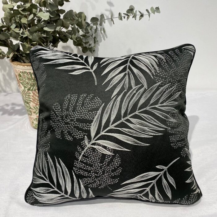 Cojín Jacquard Algodón Y Poliéster Con Diseño Pteris - VISTE TU HOGAR ONLINE