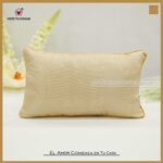 Cojín Jacquard Algodón Y Poliéster Diseño De Cuadritos Pequeños Con Un Sutil Resplandor - VISTE TU HOGAR ONLINE