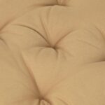 COJINES PARA SILLAS 45x45x5CM CON EFECTO TRIDIMENSIONAL CON RELLNO 100% POLIÉSTER (CAMEL) - Viste Tu Hogar
