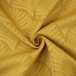Cortina de Jacquard Poliéster Con Estampado De Flor De Abanico - Viste Tu Hogar