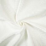 Cortina de Jacquard Poliéster Con Estampado De Flor De Abanico - Viste Tu Hogar