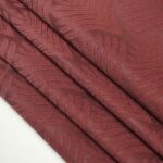Cortina de Jacquard Poliéster Con Estampado De Flor De Abanico - Viste Tu Hogar