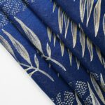 Cortina de Jacquard Poliéster Con Estampado De Hojas De Bambú - Viste Tu Hogar