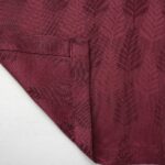 Cortina de Jacquard Poliéster Con Estampado De Plumas - Viste Tu Hogar