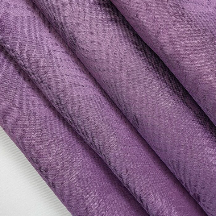 Cortina de Jacquard Poliéster Con Estampado De Plumas - Viste Tu Hogar