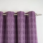 Cortina de Jacquard Poliéster Con Estampado De Plumas - Viste Tu Hogar