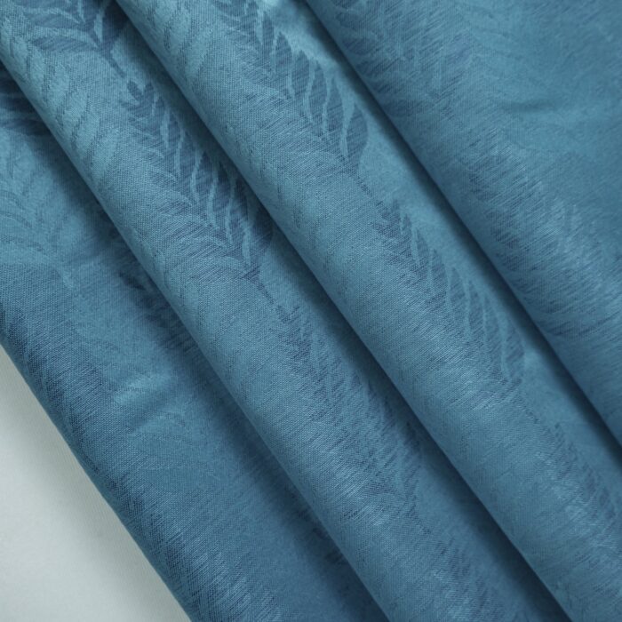 Cortina de Jacquard Poliéster Con Estampado De Plumas - Viste Tu Hogar