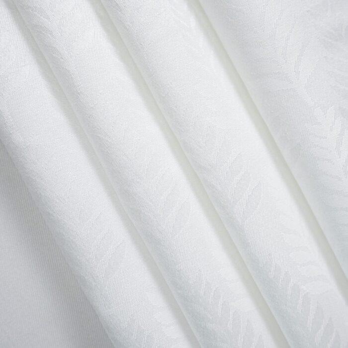 Cortina de Jacquard Poliéster Con Estampado De Plumas - Viste Tu Hogar