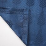 Cortina de Jacquard Poliéster Con Estampado De Plumas - Viste Tu Hogar