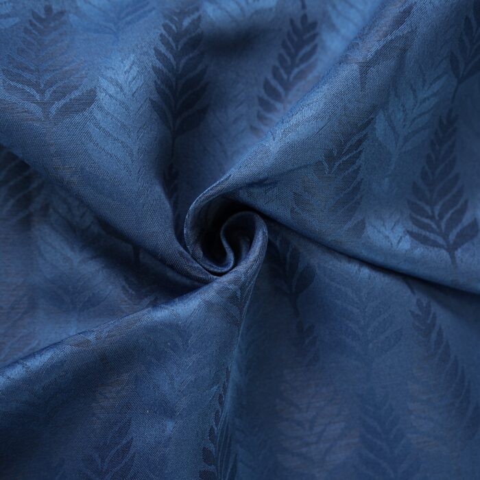 Cortina de Jacquard Poliéster Con Estampado De Plumas - Viste Tu Hogar