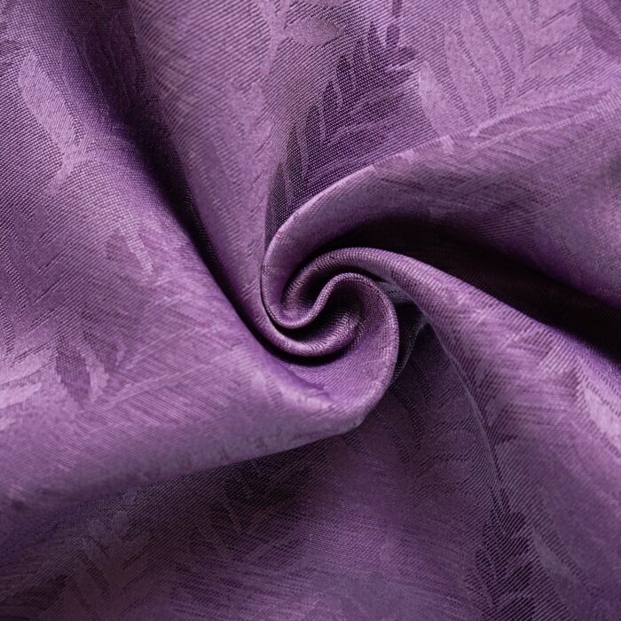 Cortina de Jacquard Poliéster Con Estampado De Plumas - Viste Tu Hogar