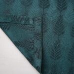 Cortina de Jacquard Poliéster Con Estampado De Plumas - Viste Tu Hogar