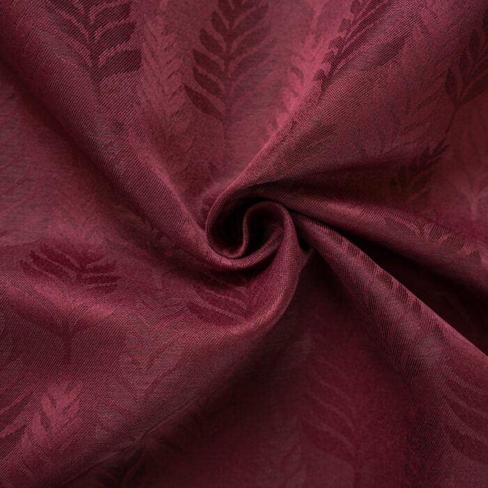 Cortina de Jacquard Poliéster Con Estampado De Plumas - Viste Tu Hogar
