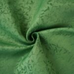 Cortina de Jacquard Poliéster Con Estampado De Ramitas - Viste Tu Hogar