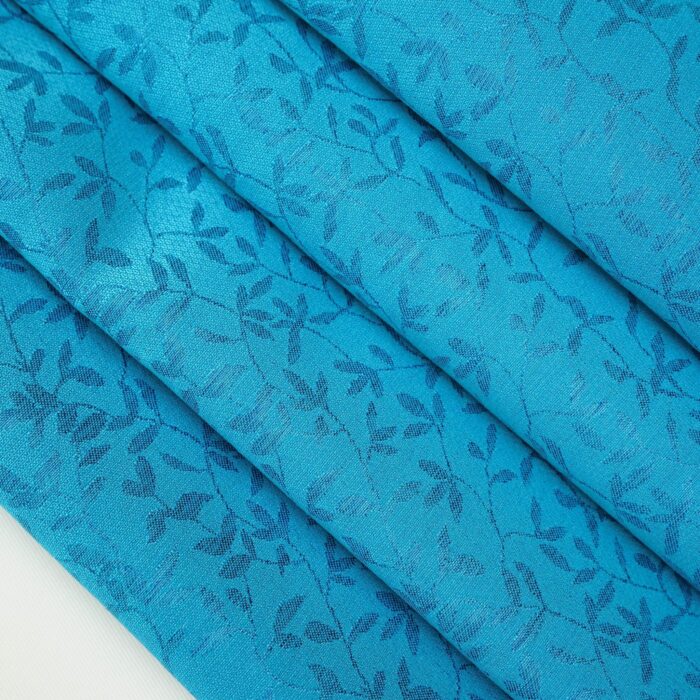 Cortina de Jacquard Poliéster Con Estampado De Ramitas - Viste Tu Hogar