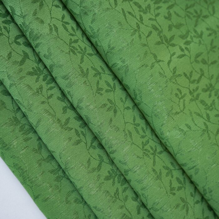 Cortina de Jacquard Poliéster Con Estampado De Ramitas - Viste Tu Hogar