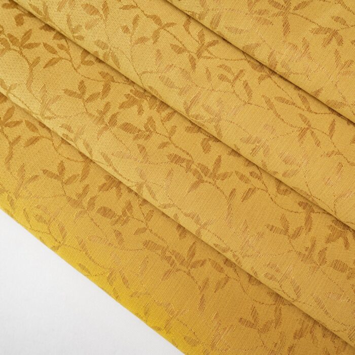 Cortina de Jacquard Poliéster Con Estampado De Ramitas - Viste Tu Hogar