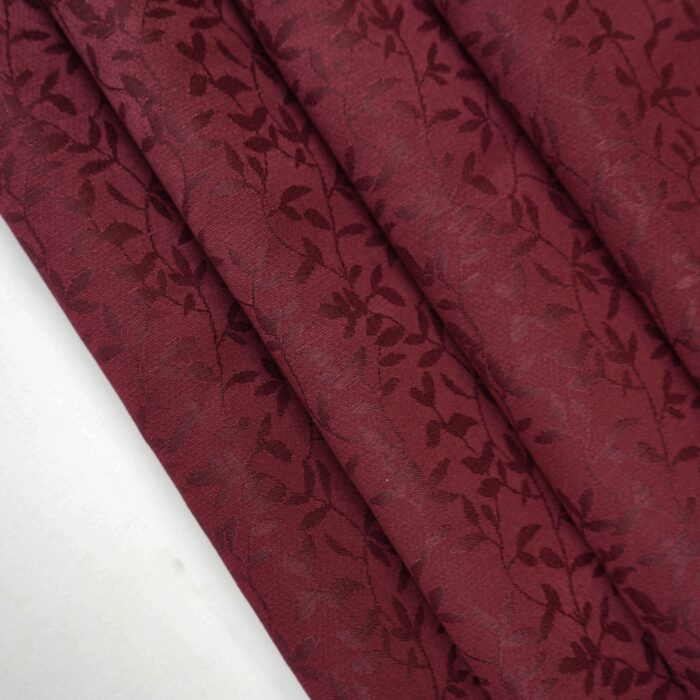 Cortina de Jacquard Poliéster Con Estampado De Ramitas - Viste Tu Hogar