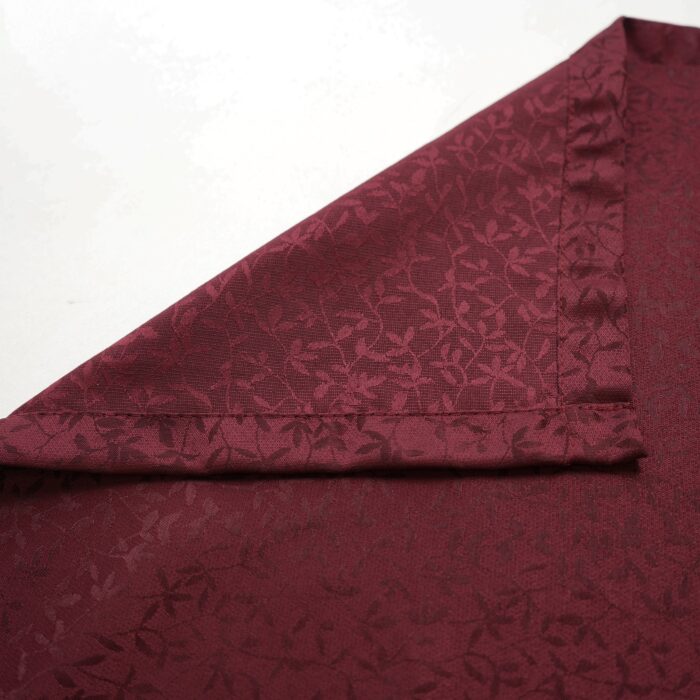 Cortina de Jacquard Poliéster Con Estampado De Ramitas - Viste Tu Hogar