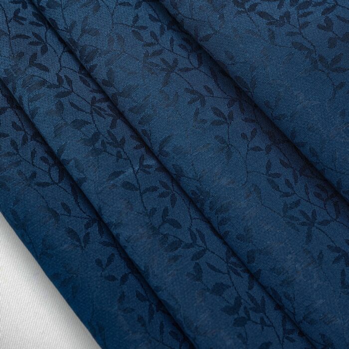 Cortina de Jacquard Poliéster Con Estampado De Ramitas - Viste Tu Hogar