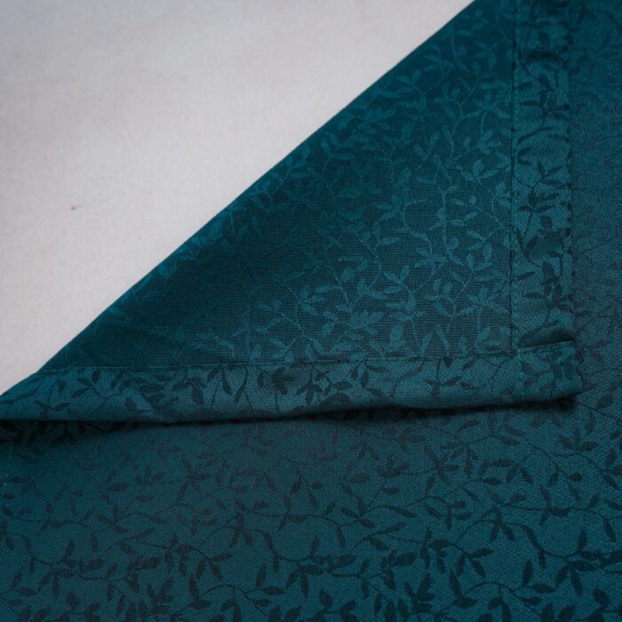 Cortina de Jacquard Poliéster Con Estampado De Ramitas - Viste Tu Hogar