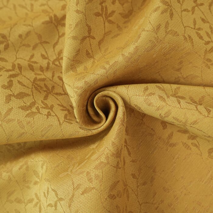 Cortina de Jacquard Poliéster Con Estampado De Ramitas - Viste Tu Hogar