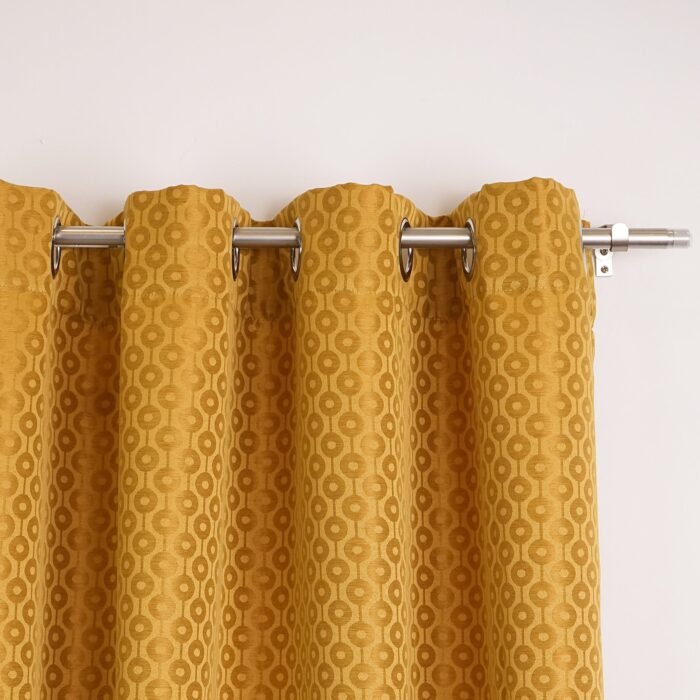 Cortina de Jacquard Poliéster Estampado De Líneas Intercaladas Entre Los Circuitos - Viste Tu Hogar