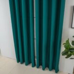 Cortina De Tejido Poliéster Colores Sólidos - Viste Tu Hogar