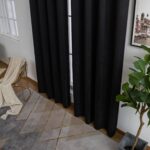 Cortina De Tejido Poliéster Colores Sólidos - Viste Tu Hogar