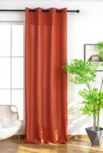 Cortina De Tejido Poliéster Colores Sólidos - VISTE TU HOGAR ONLINE