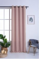 Cortina De Tejido Poliéster Colores Sólidos - VISTE TU HOGAR ONLINE