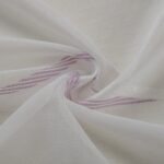CORTINA DE VISILLO CON ESTAMPADO DE RAYAS ONDULADAS 140X260CM - Viste Tu Hogar