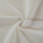 CORTINA DE VISILLO CON ESTAMPADO DE RAYAS ONDULADAS 140X260CM - Viste Tu Hogar