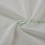 CORTINA DE VISILLO CON ESTAMPADO DE RAYAS ONDULADAS 140X260CM - Viste Tu Hogar
