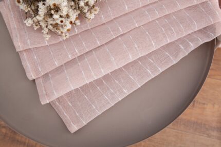 CORTINA DE VISILLO CON HILOS DE COLOR PLATA 140X260CM - Viste Tu Hogar