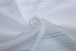CORTINA DE VISILLO CON RAYAS DISCONTINUAS DE TRES COLOR COMBINADO 140X260CM - Viste Tu Hogar
