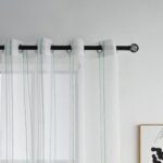 CORTINA DE VISILLO CON TRES RAYAS FINAS 140X260CM - Viste Tu Hogar