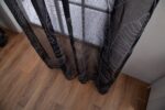 CORTINA DE VISILLO ESTAMPADO DE HOJAS EN VERTICAL 140X260CM - Viste Tu Hogar