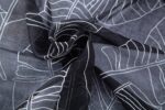CORTINA DE VISILLO ESTAMPADO DE HOJAS EN VERTICAL 140X260CM - Viste Tu Hogar