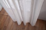 Cortina De Visillo Lino Y Poliéster Decorado Con Líneas - Viste Tu Hogar